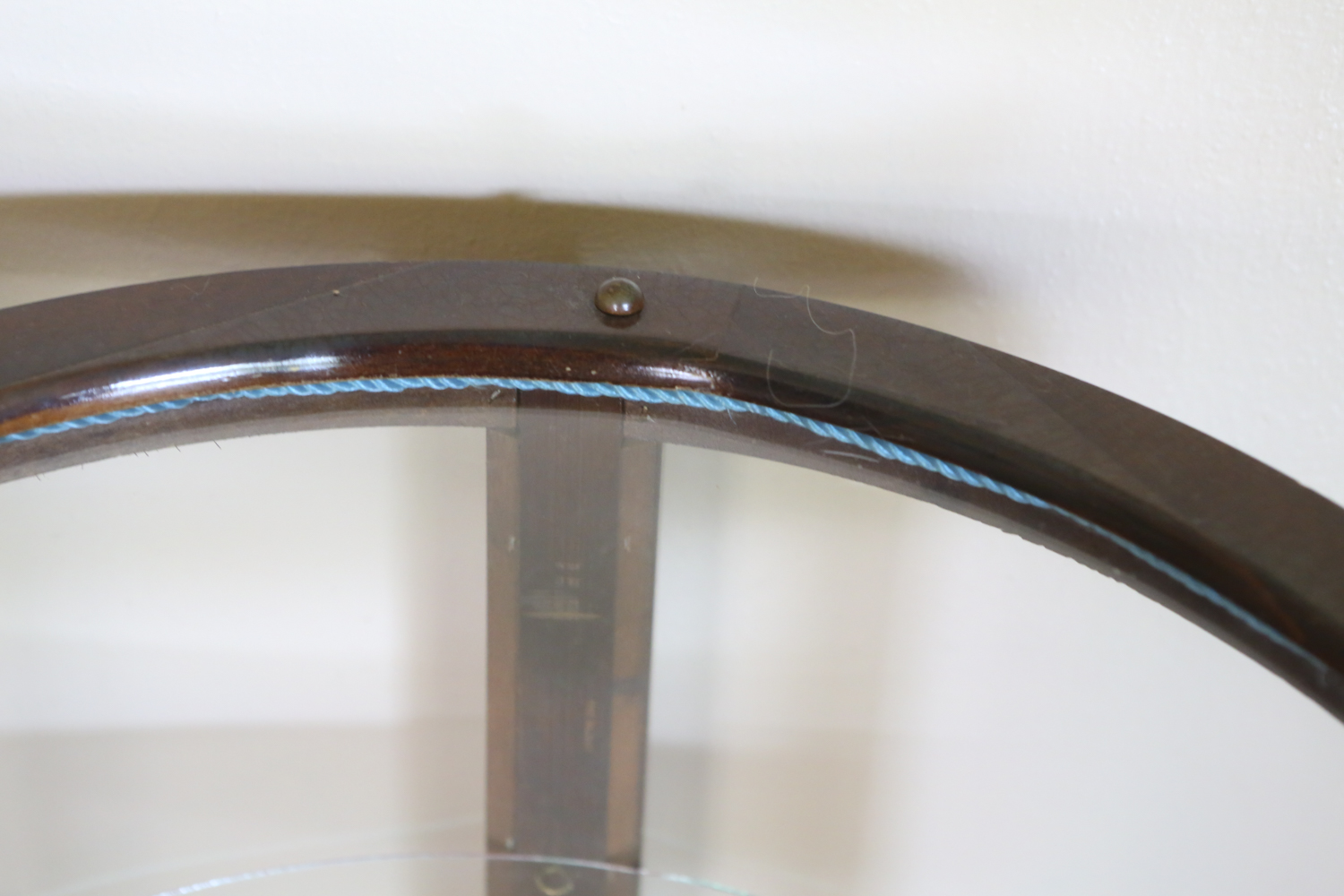 Queen Anne Style Curio Drum Table