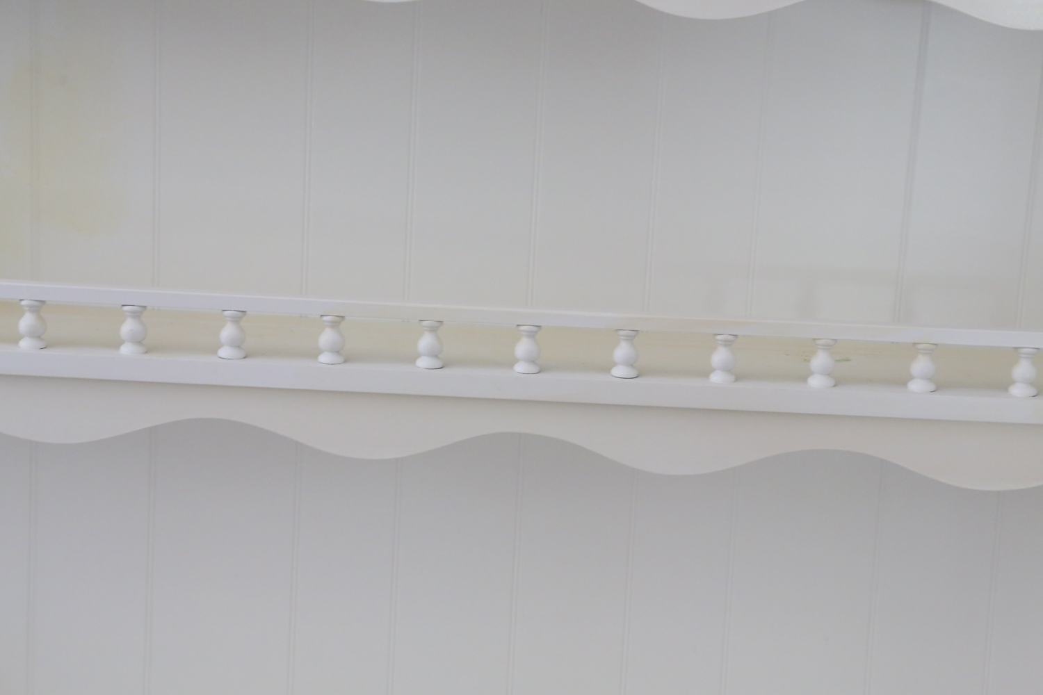 Vintage Country French-Style Kitchen Hutch