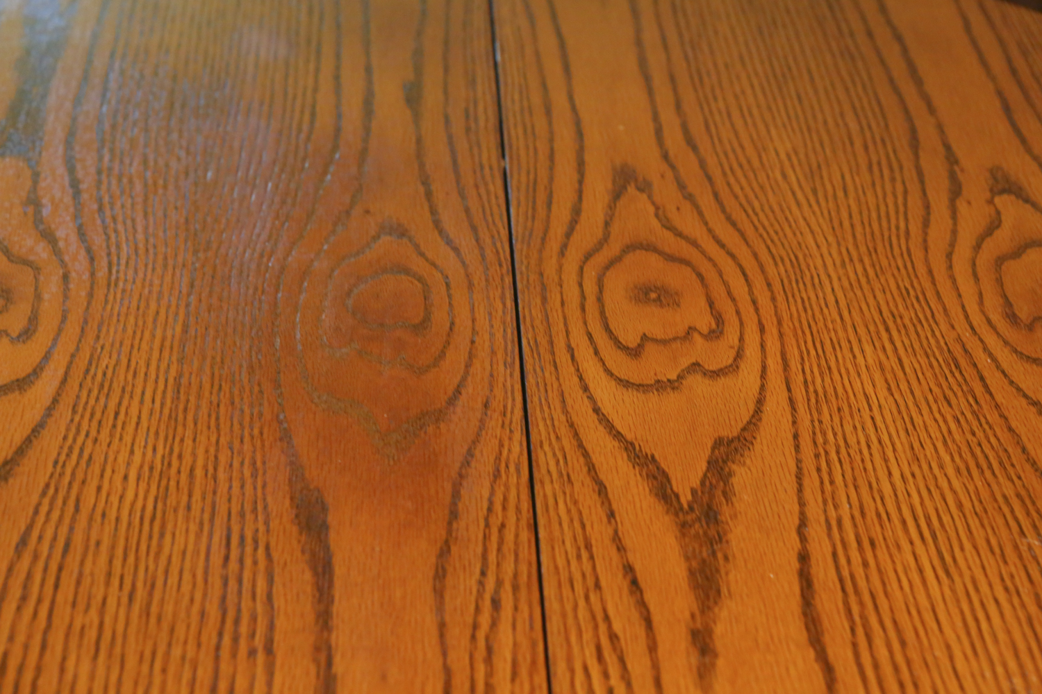 Oak Pedestal Dining Table