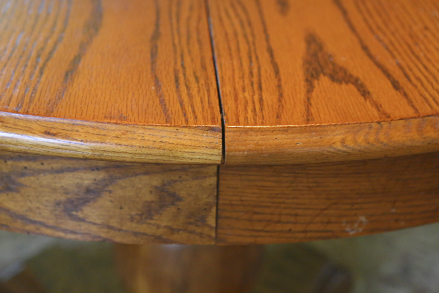 Oak Pedestal Dining Table