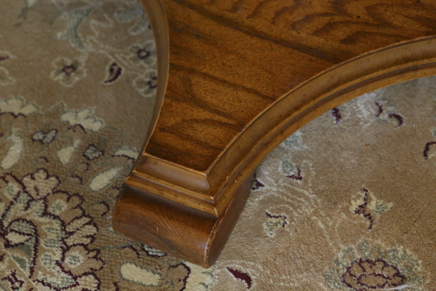 Oak Pedestal Dining Table