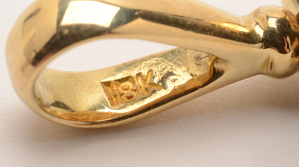 Sajen 18K Gold Fire Opal and Carved Obsidian Turtle Pendant