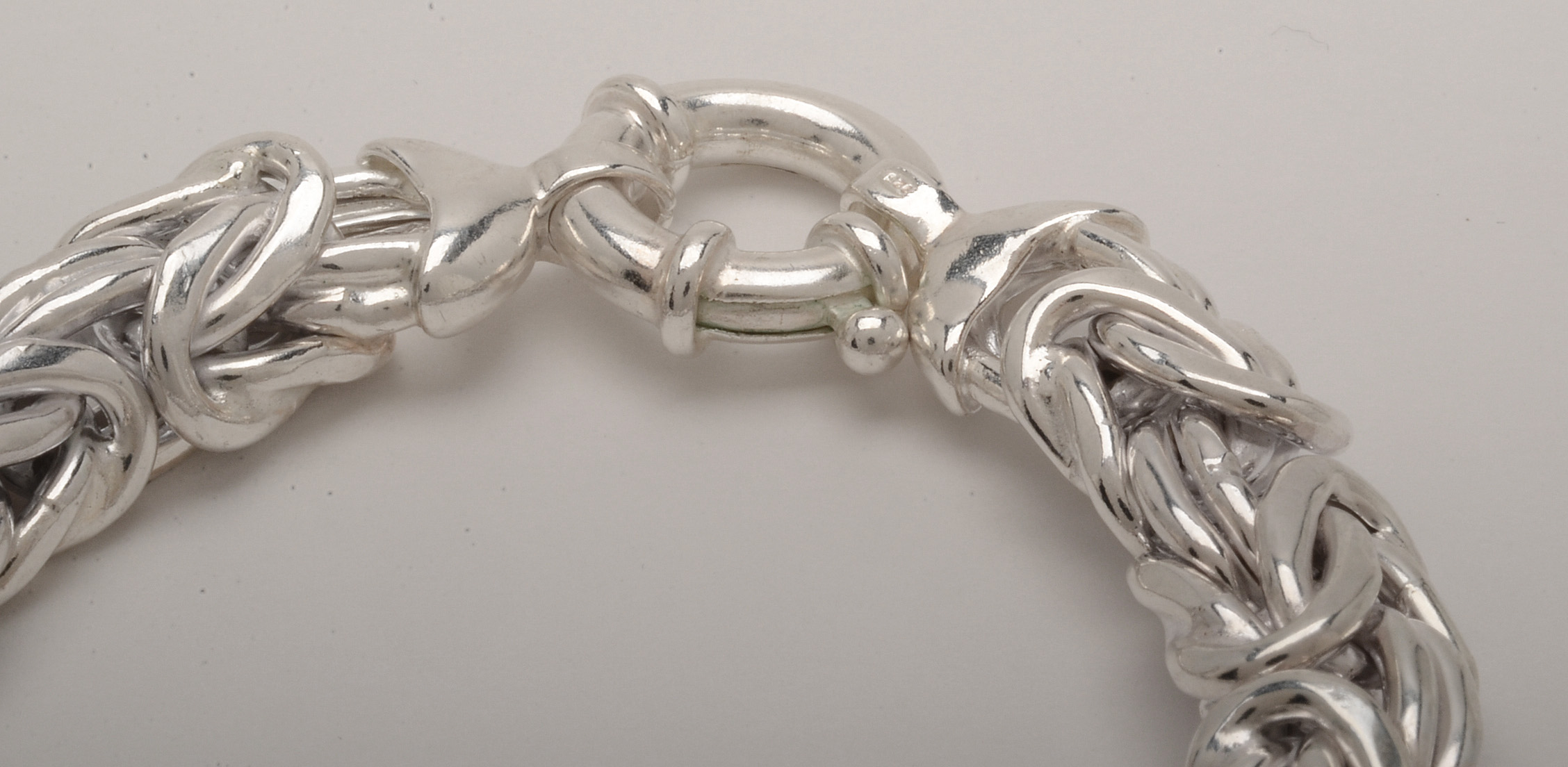 Sterling Silver Byzantine Necklace