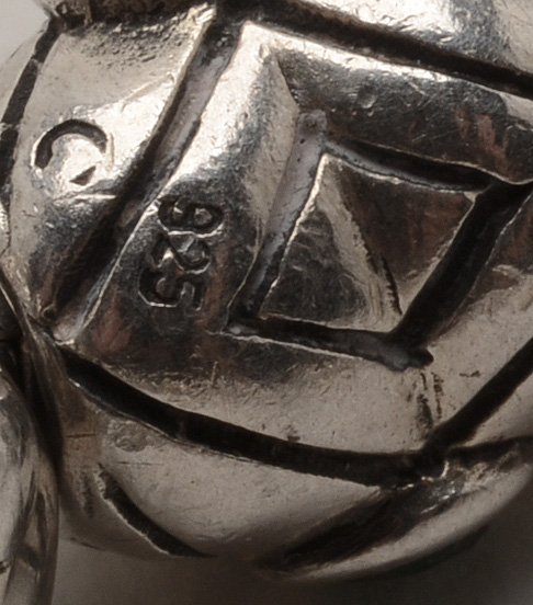 Chamilia Sterling Silver Charm Bracelet with Mixed Gemstone Accents