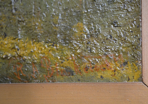 Ralph Albert Blakelock Original Landscape Oil Painting