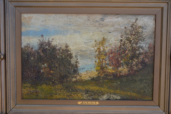Ralph Albert Blakelock Original Landscape Oil Painting