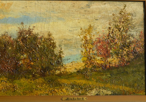 Ralph Albert Blakelock Original Landscape Oil Painting