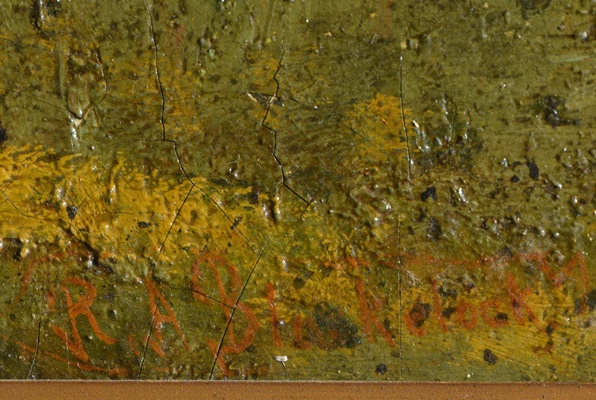 Ralph Albert Blakelock Original Landscape Oil Painting