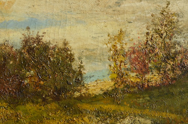 Ralph Albert Blakelock Original Landscape Oil Painting