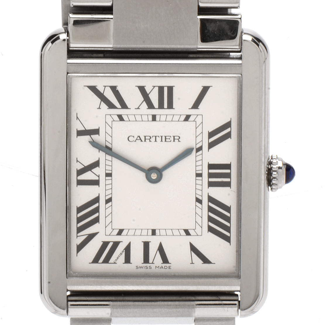 Cartier Tank Solo Large Stainless Steel Quartz Watch