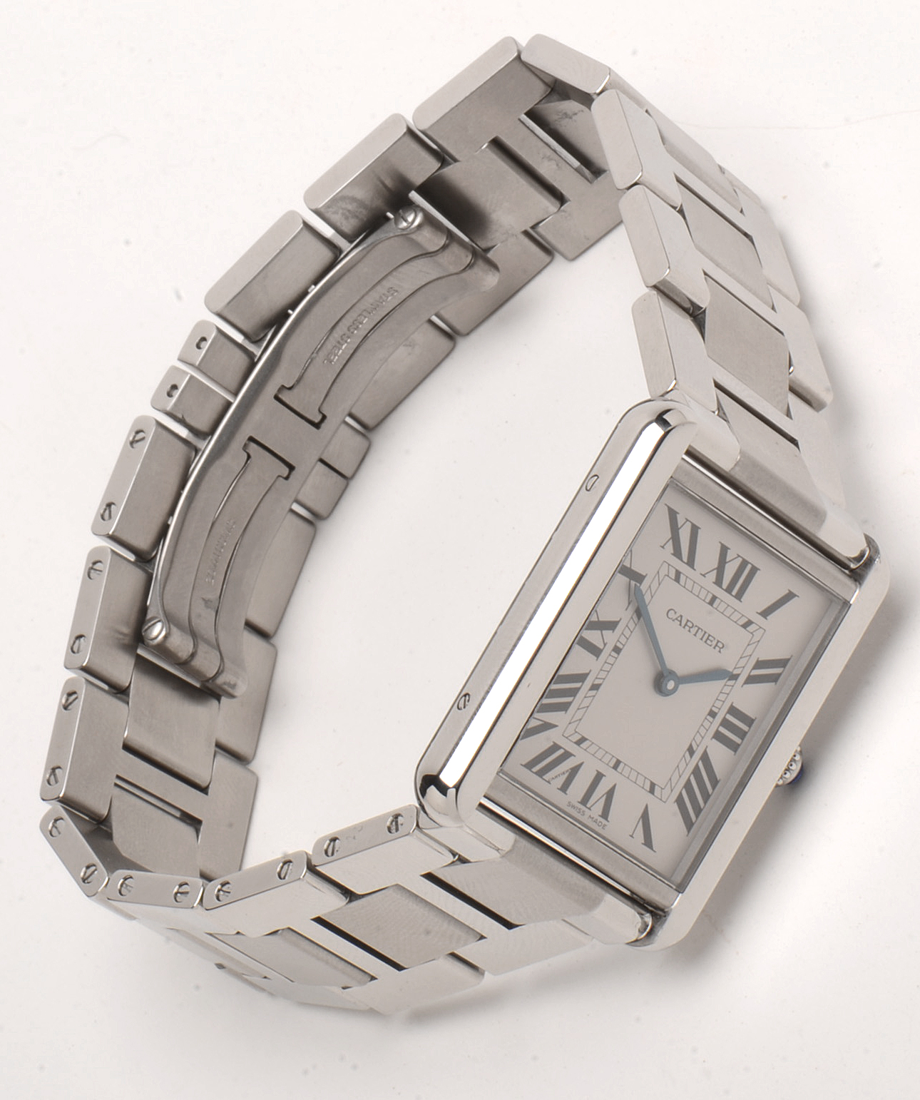 Cartier Tank Solo Large Stainless Steel Quartz Watch