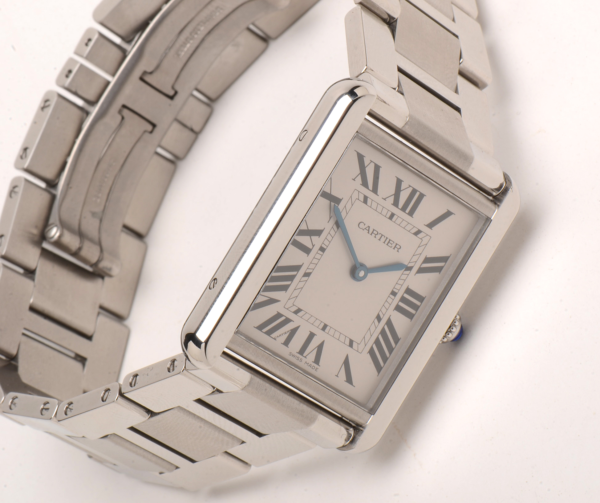 Cartier Tank Solo Large Stainless Steel Quartz Watch