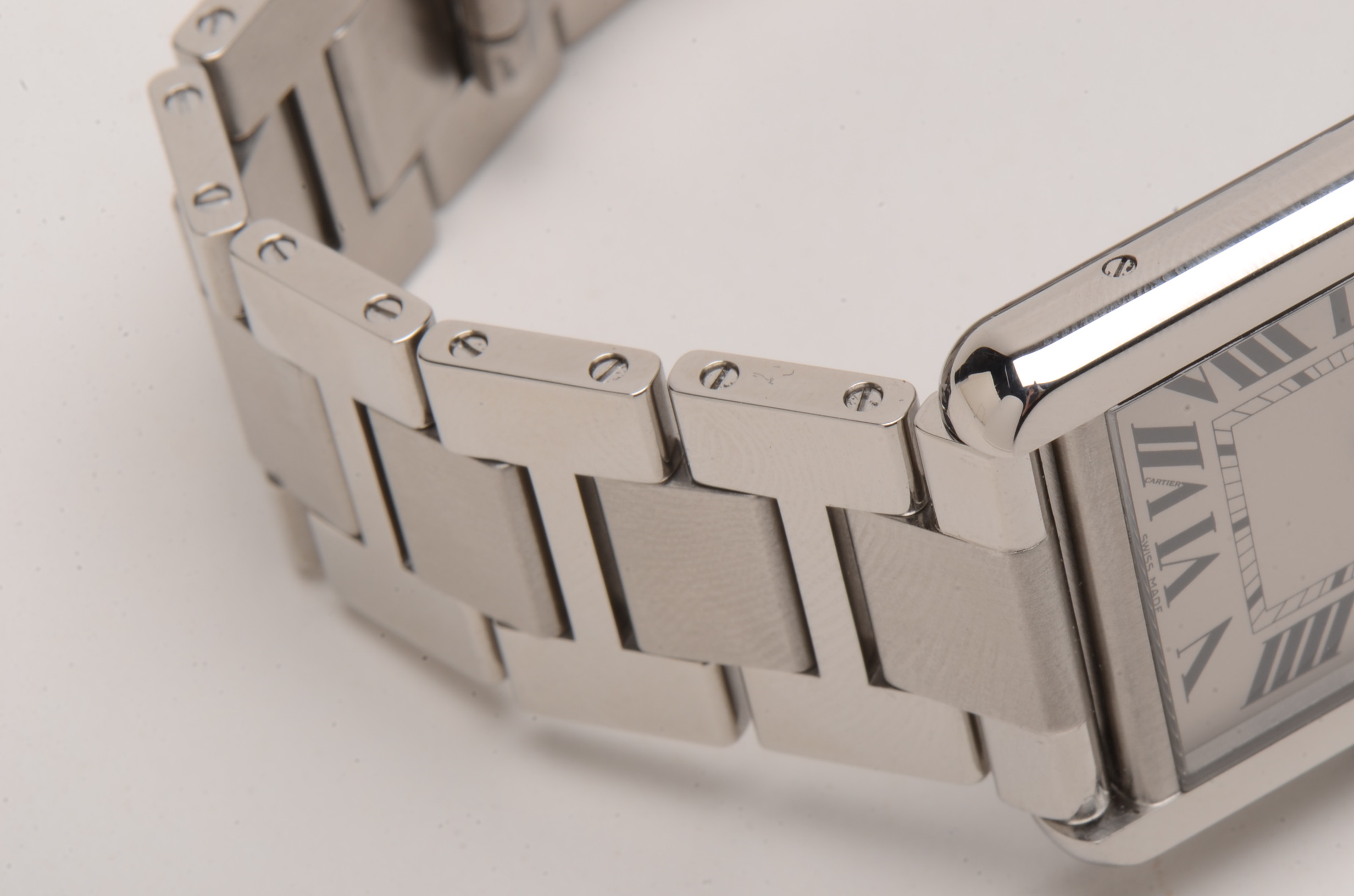 Cartier Tank Solo Large Stainless Steel Quartz Watch