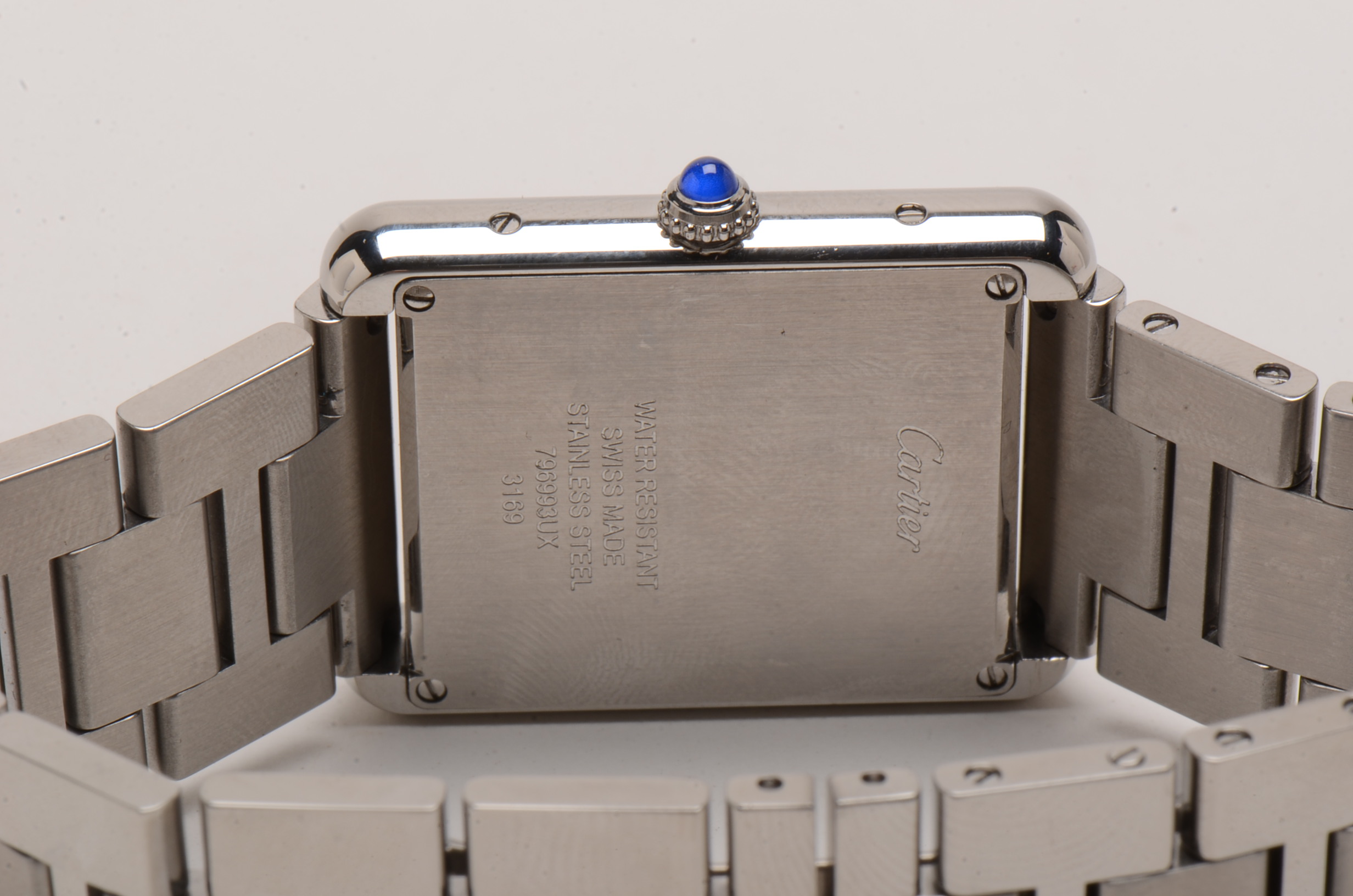 Cartier Tank Solo Large Stainless Steel Quartz Watch