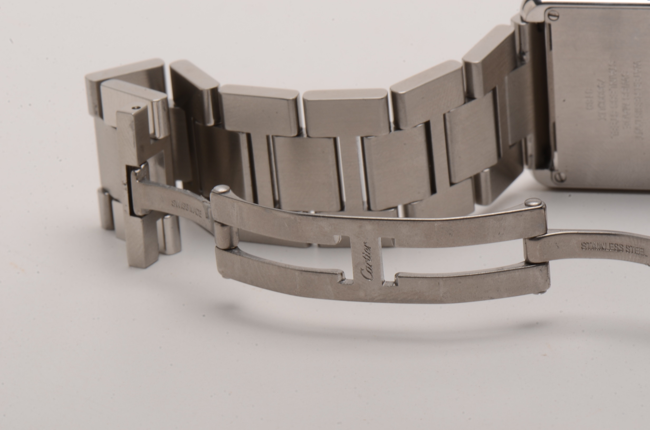 Cartier Tank Solo Large Stainless Steel Quartz Watch