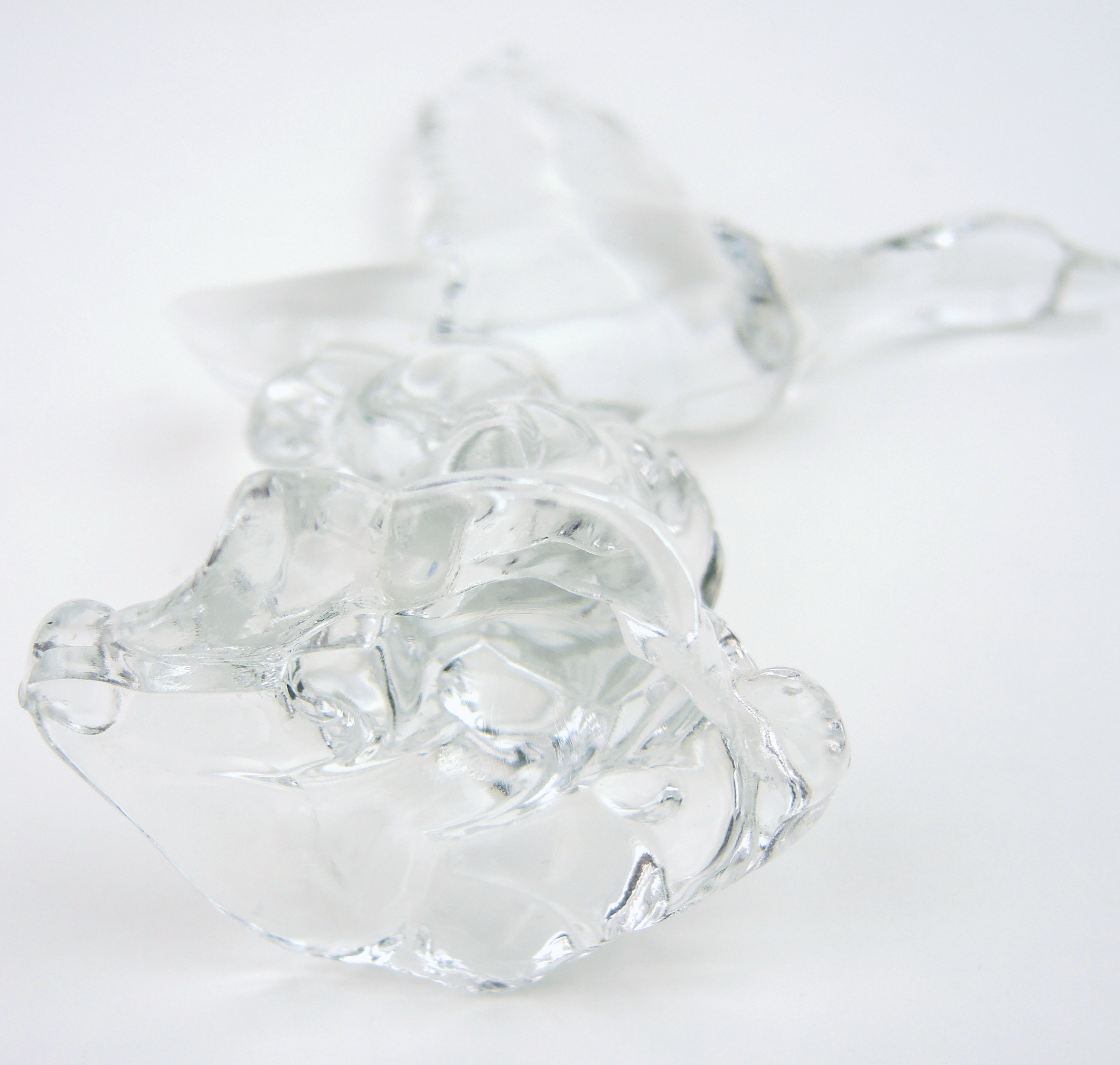 Heisey Art Glass Bird Figurines