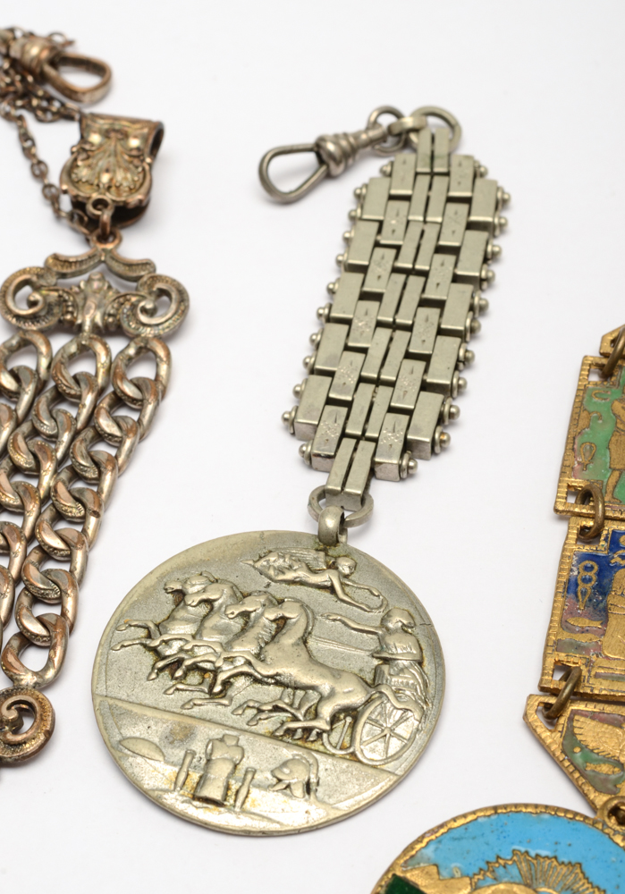 Assortment of Vintage Watch Fobs