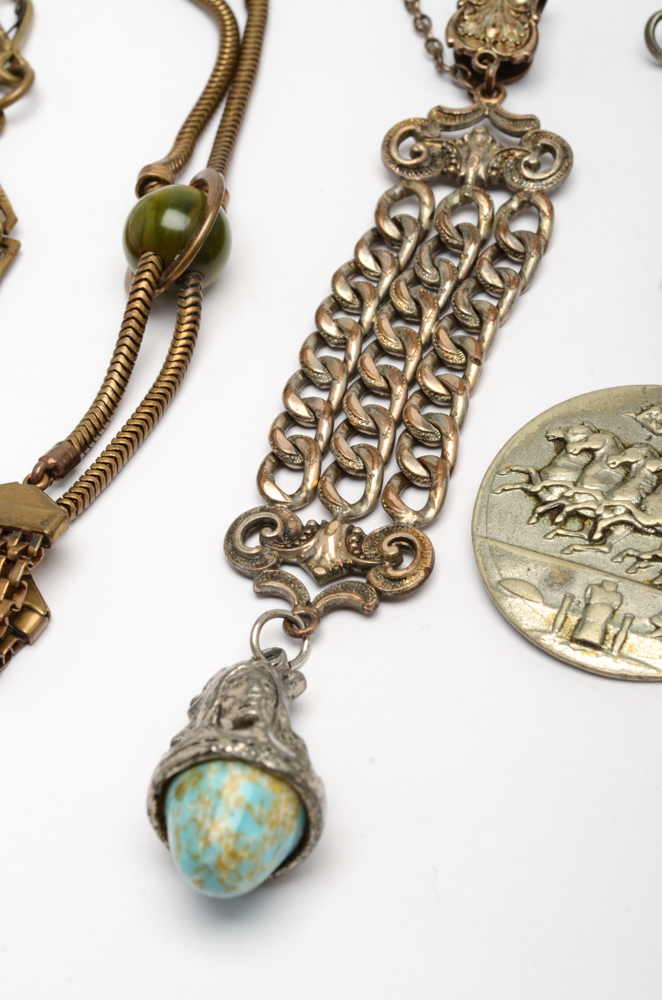 Assortment of Vintage Watch Fobs