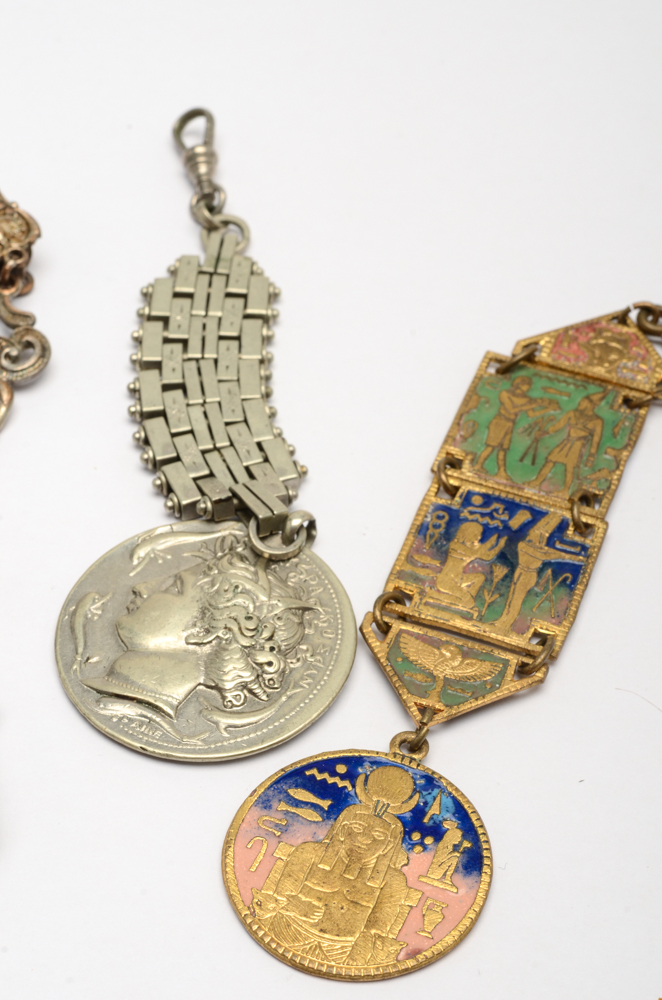 Assortment of Vintage Watch Fobs