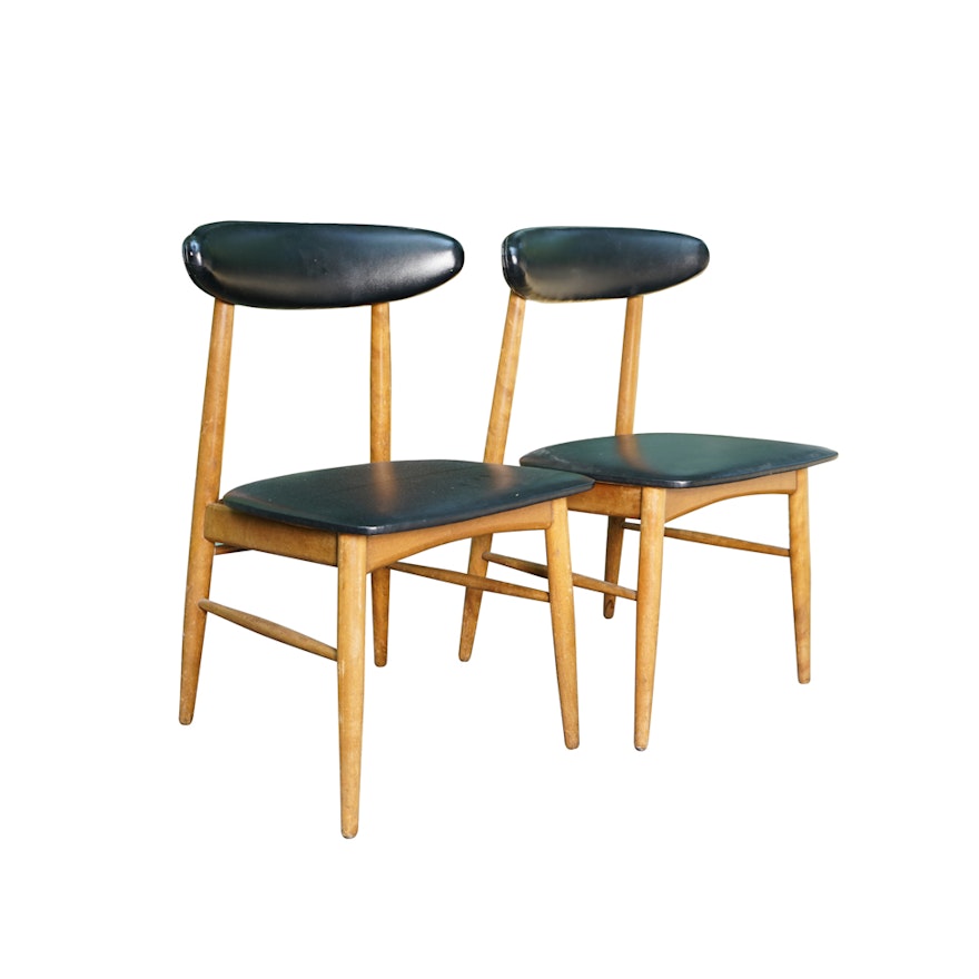 Mid Century Modern Side Chairs by Baumritter