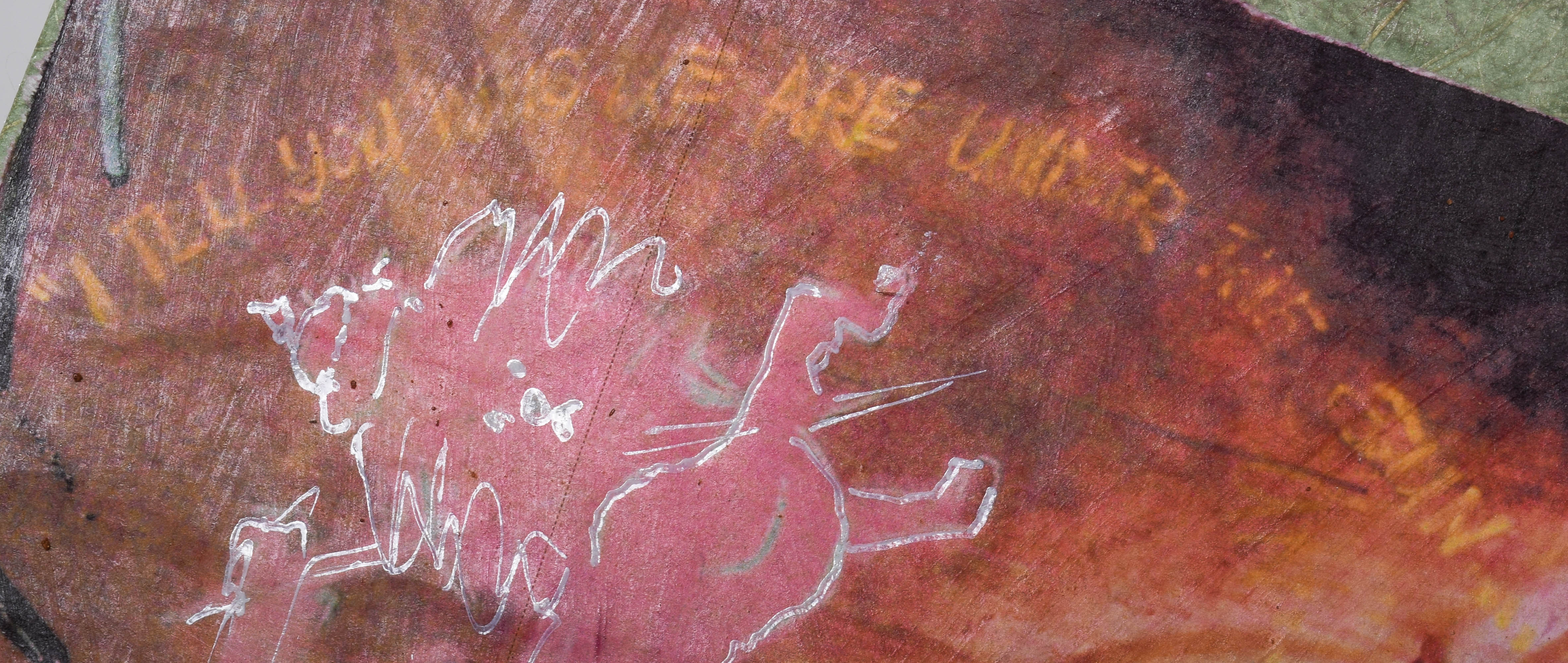 Acrylic Painting of Bob Marley on Paper