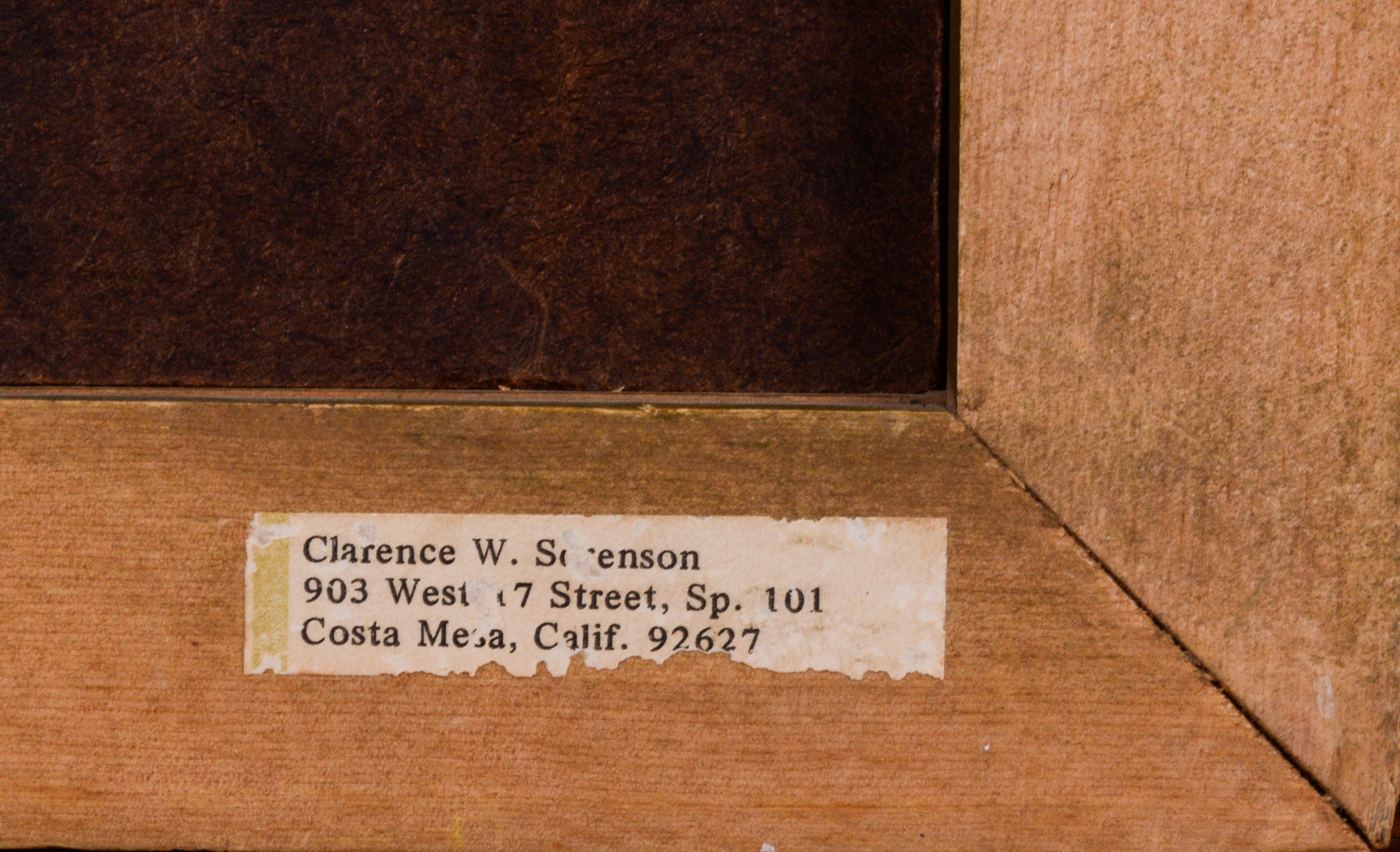 Clarence W. Sorenson Original Watercolor Landscape