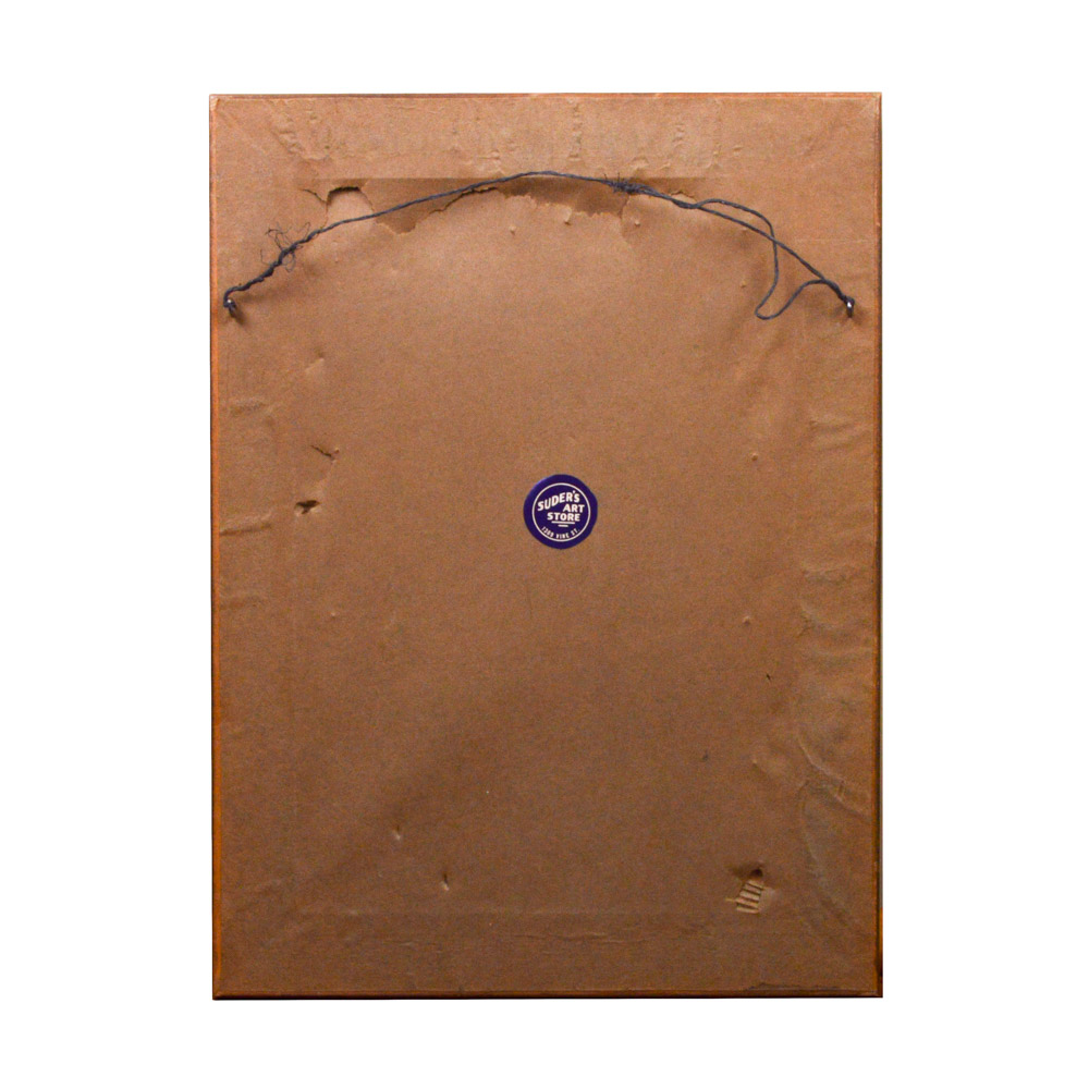 Original Oil Portrait of Young Girl