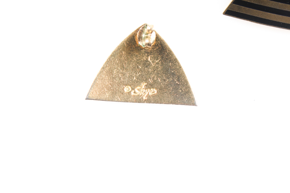 Vintage Earrings with Seiko Quartz Watch