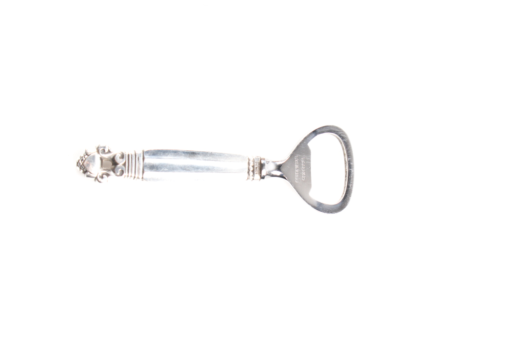 Georg Jensen Sterling Silver Bottle Opener