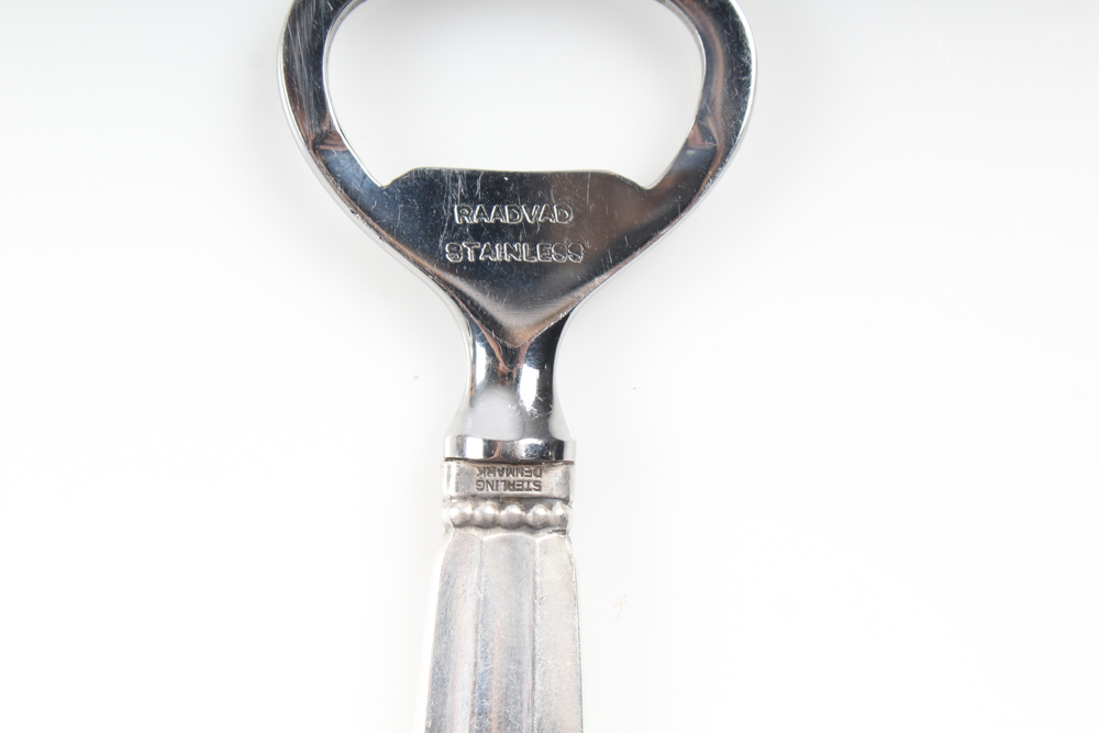 Georg Jensen Sterling Silver Bottle Opener