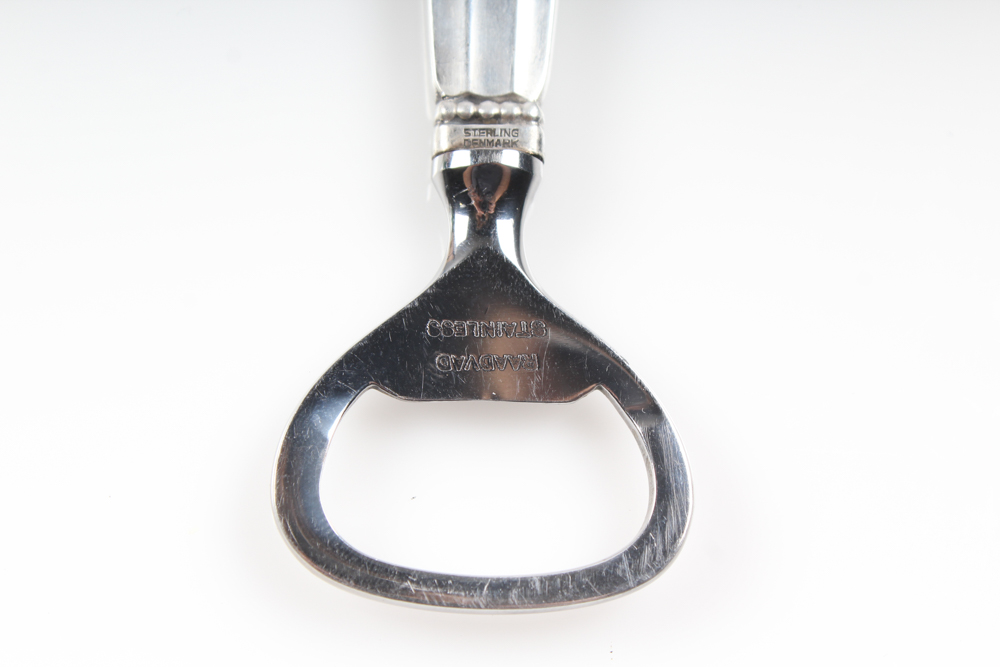 Georg Jensen Sterling Silver Bottle Opener