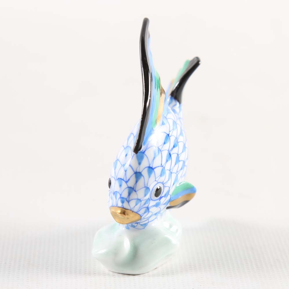 Herend Hand Painted Porcelain Fish