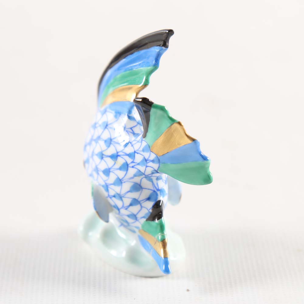 Herend Hand Painted Porcelain Fish