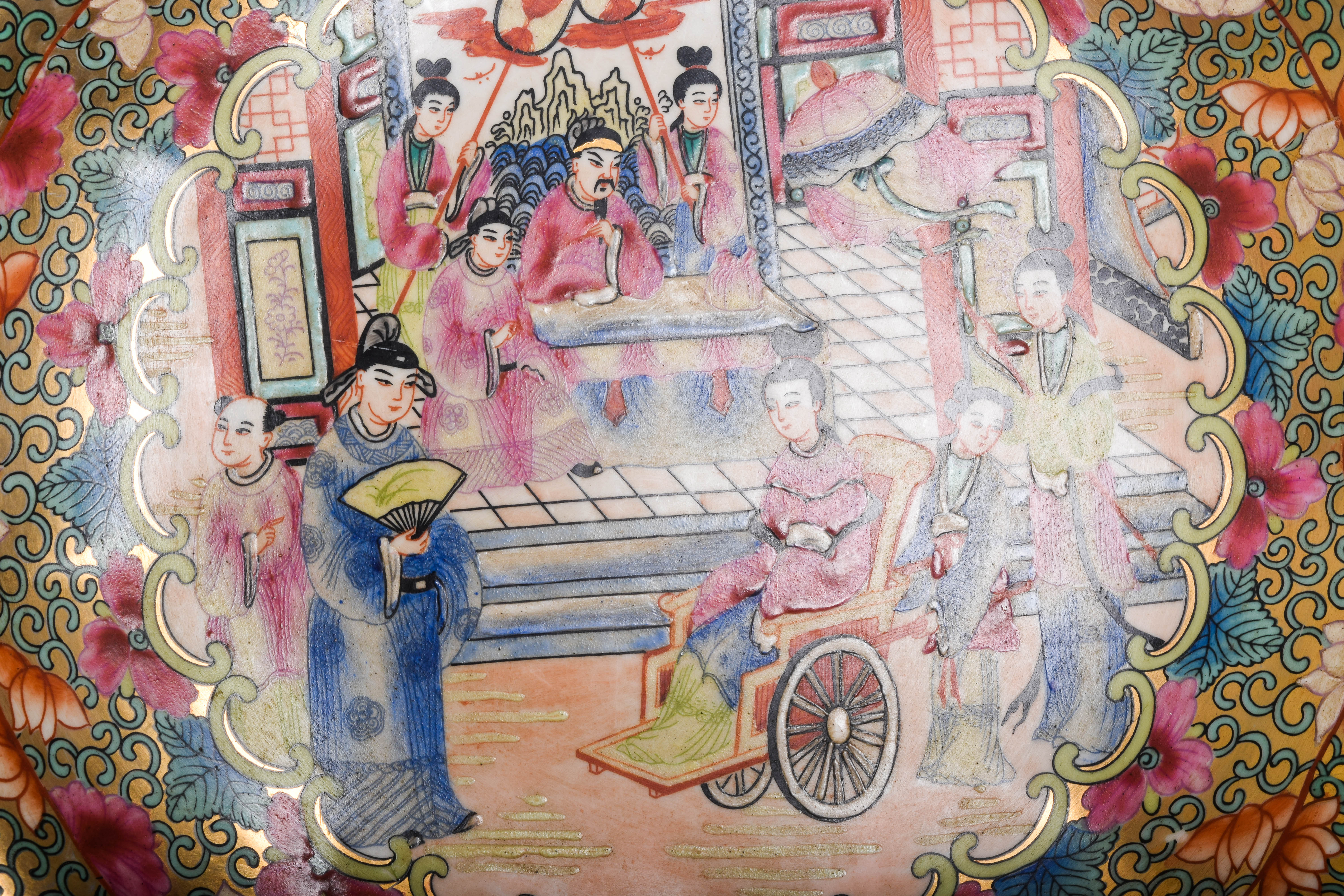 Pair of Vintage Chinese Decorative Items