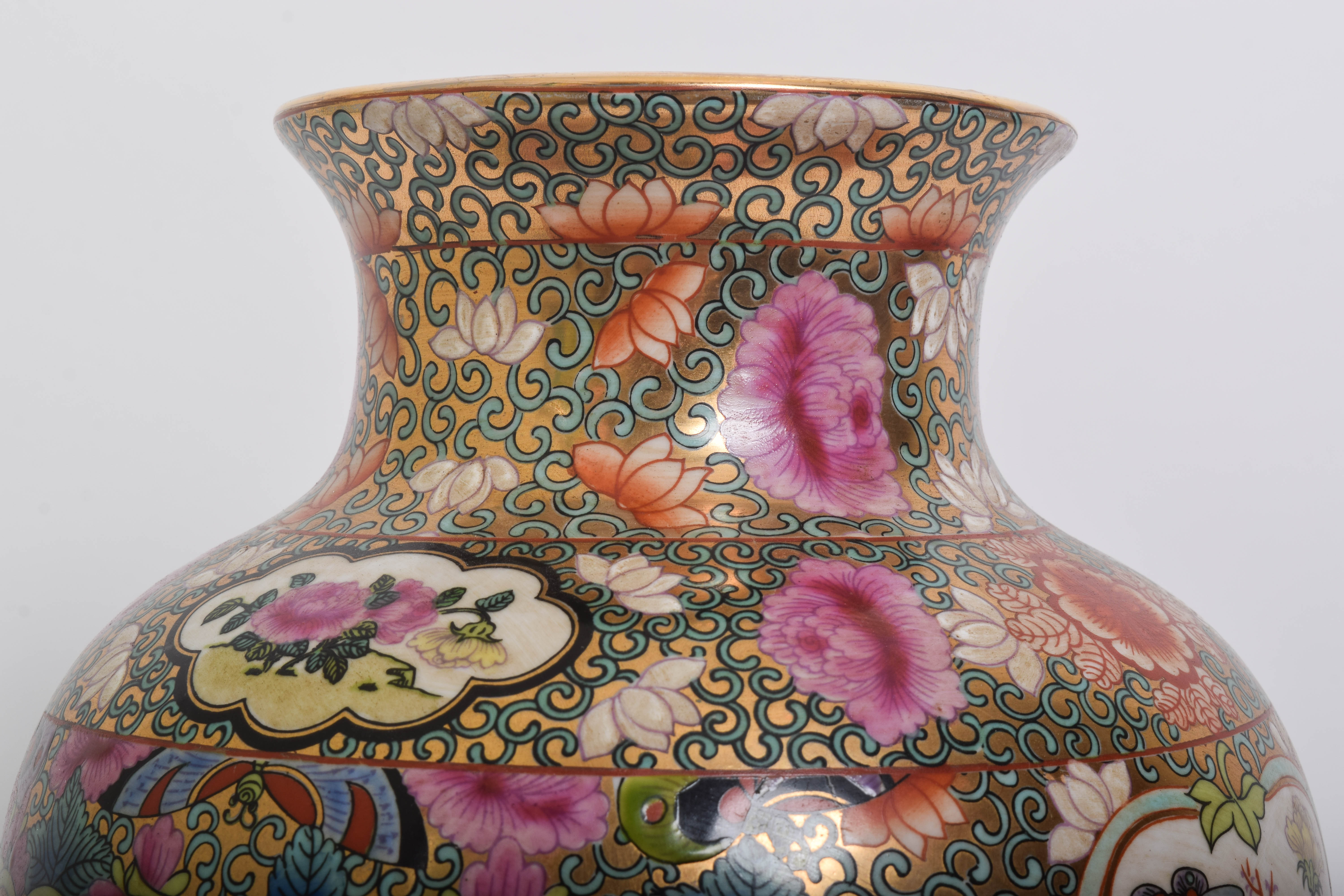 Pair of Vintage Chinese Decorative Items