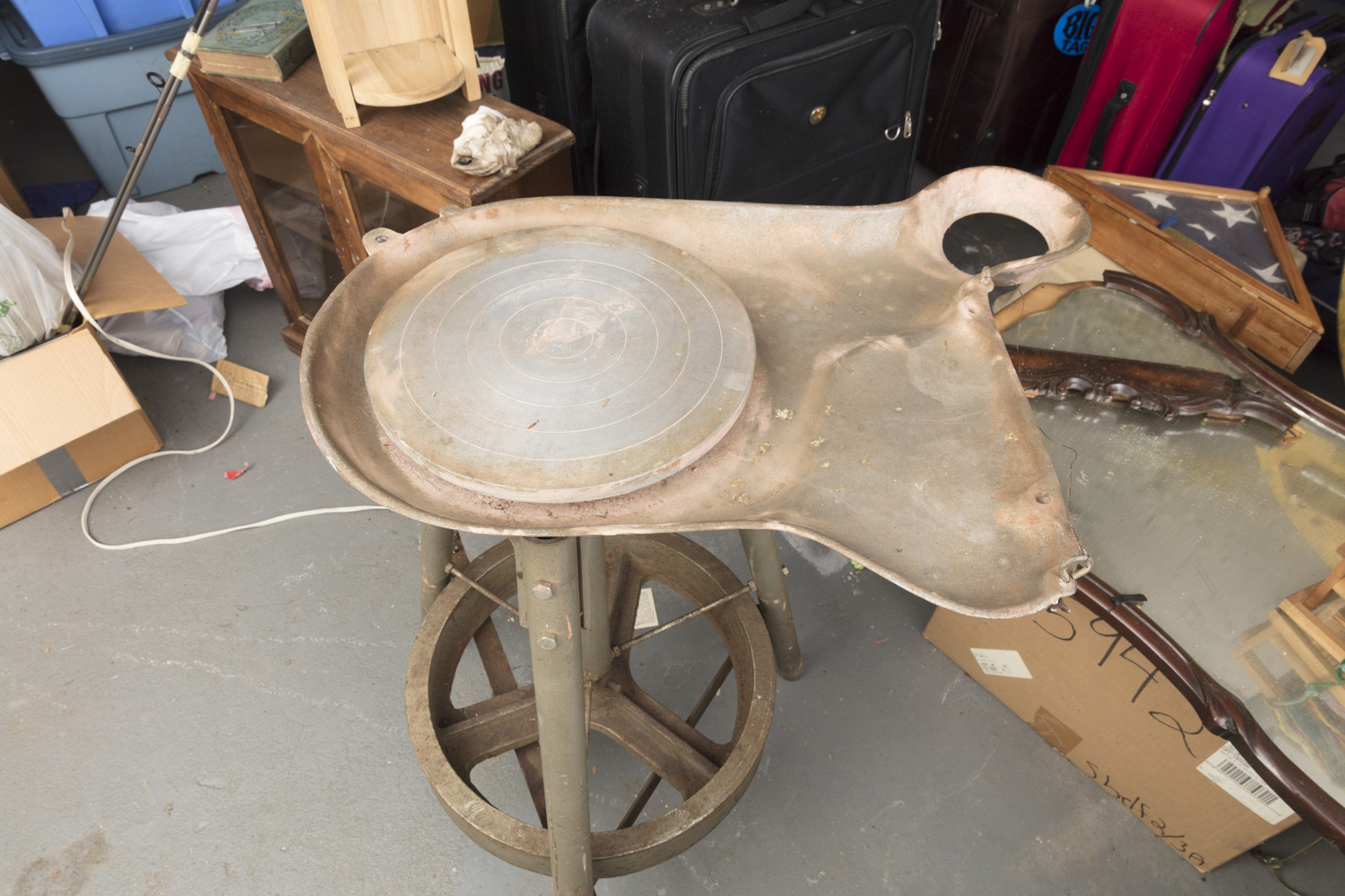 Vintage Pottery Wheel