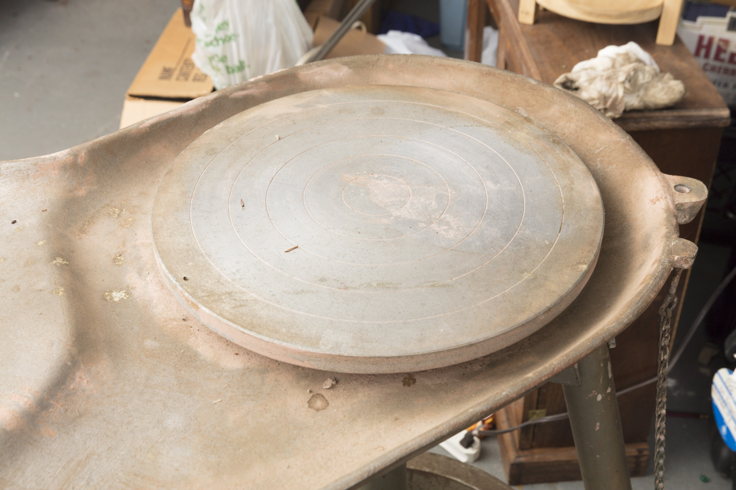 Vintage Pottery Wheel