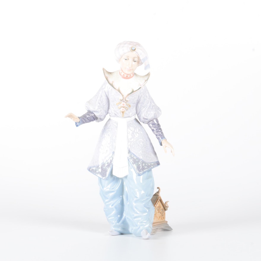 Lladró Porcelain Asian Figurine