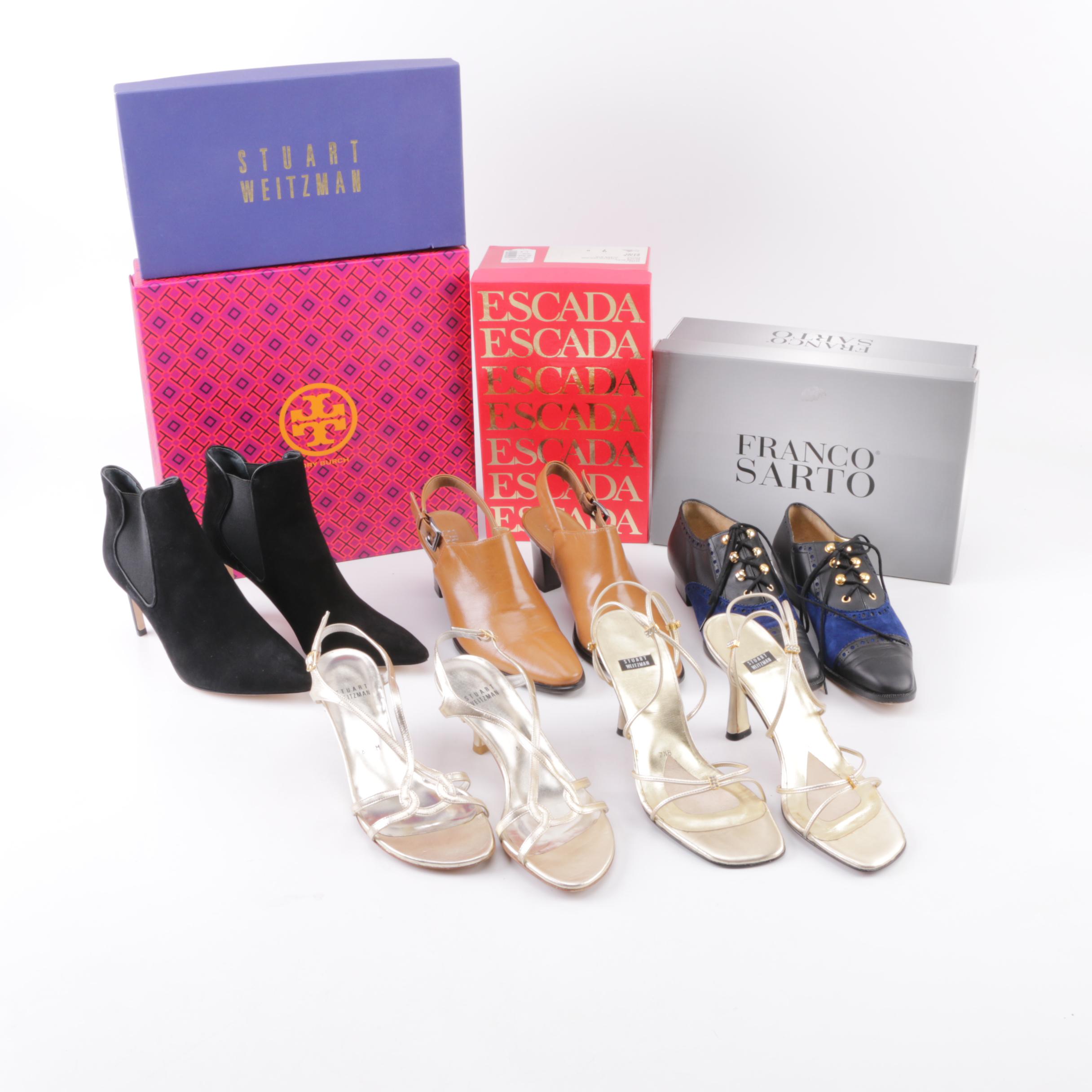 Women's Shoes Featuring Tory Burch, Escada, Stuart Weitzman and Franco Sarto