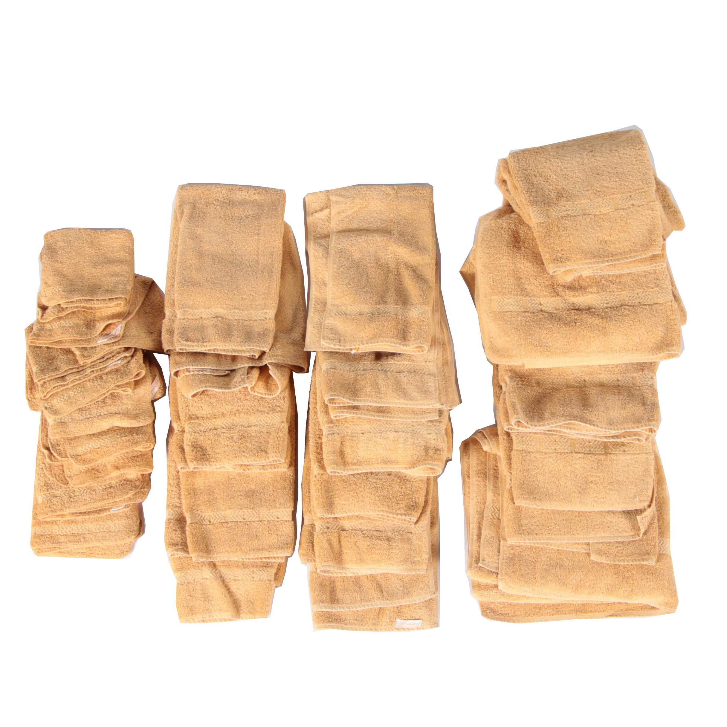 Gold Towels by Dundee