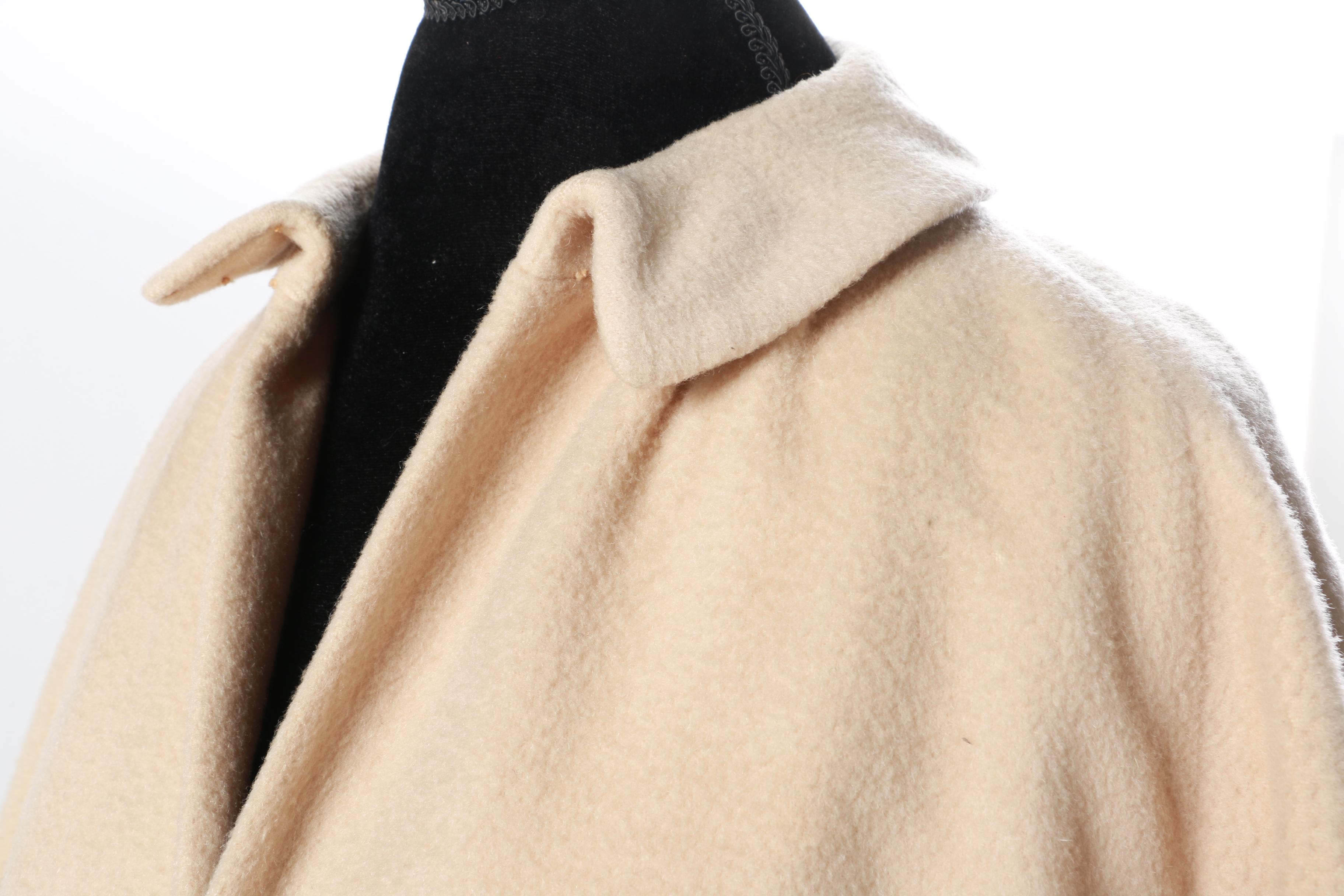 Women's Circa 1950s Vintage L.S. Ayres Car Coat