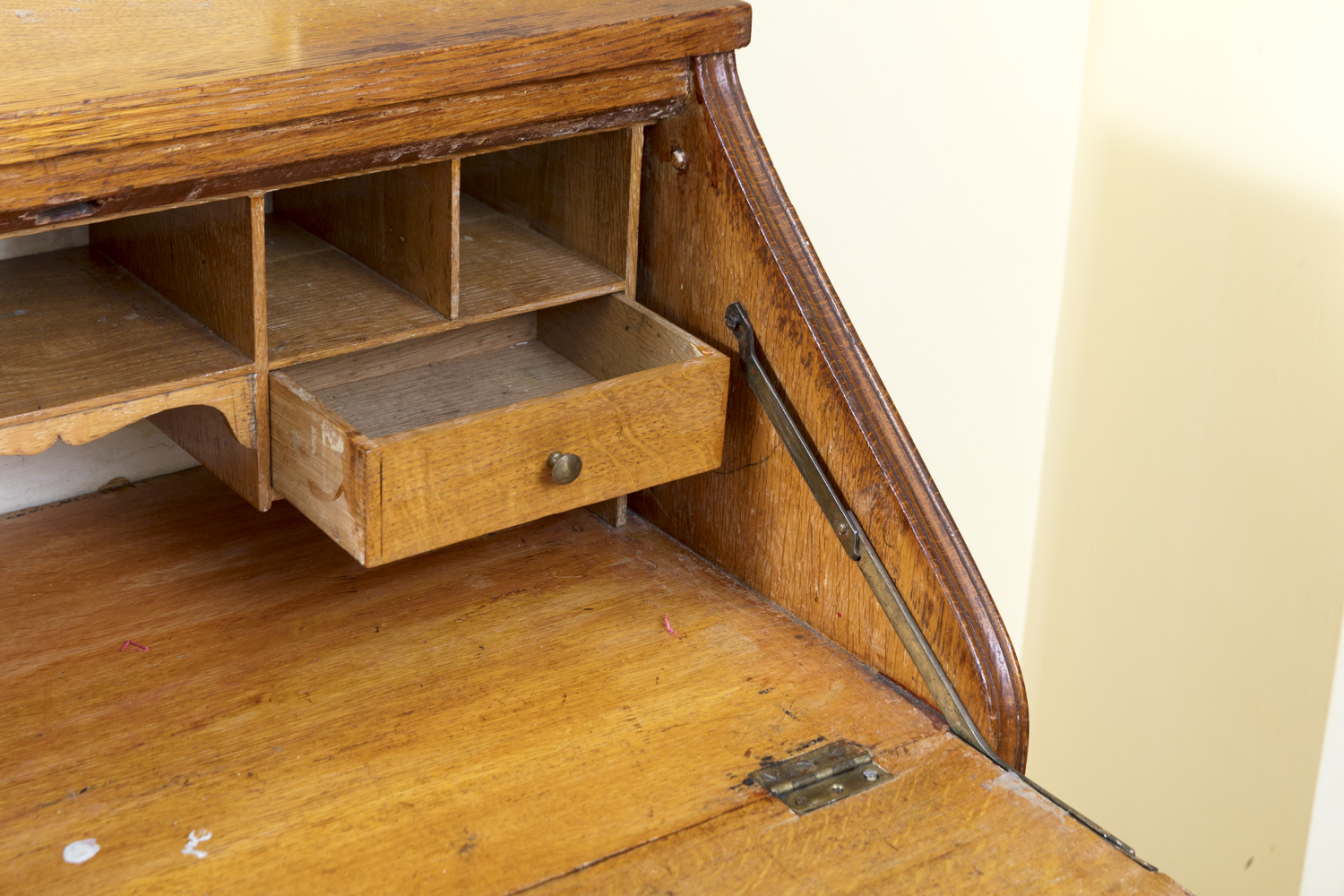 Vintage to Antique Oak Ladies Writing Desk