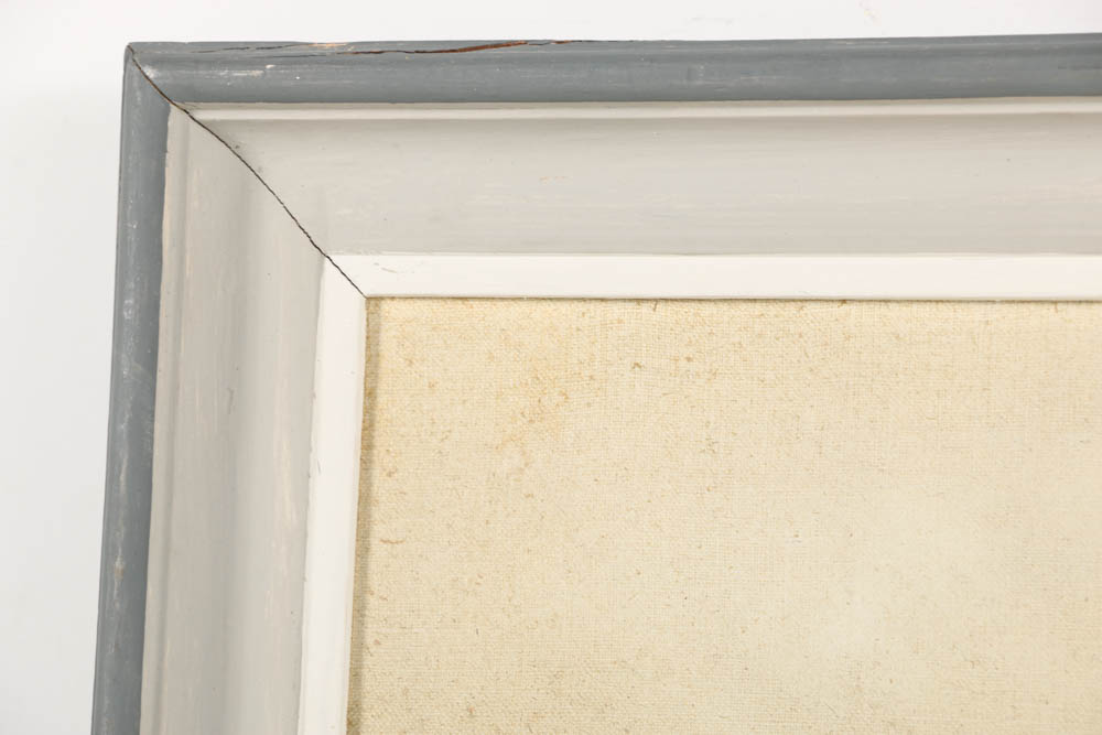 A. Skarzynski Oil Painting on Canvas Desolate Landscape