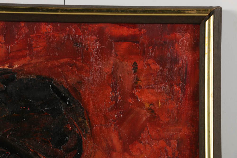 Verdi Oil Painting on Canvas of Female Nude