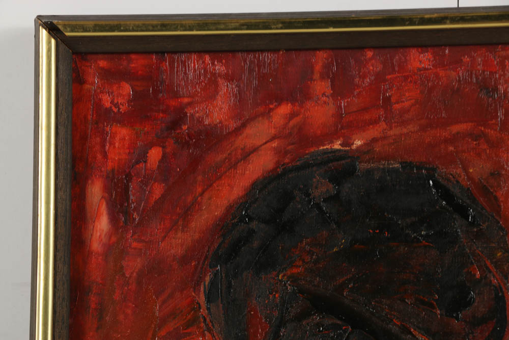 Verdi Oil Painting on Canvas of Female Nude