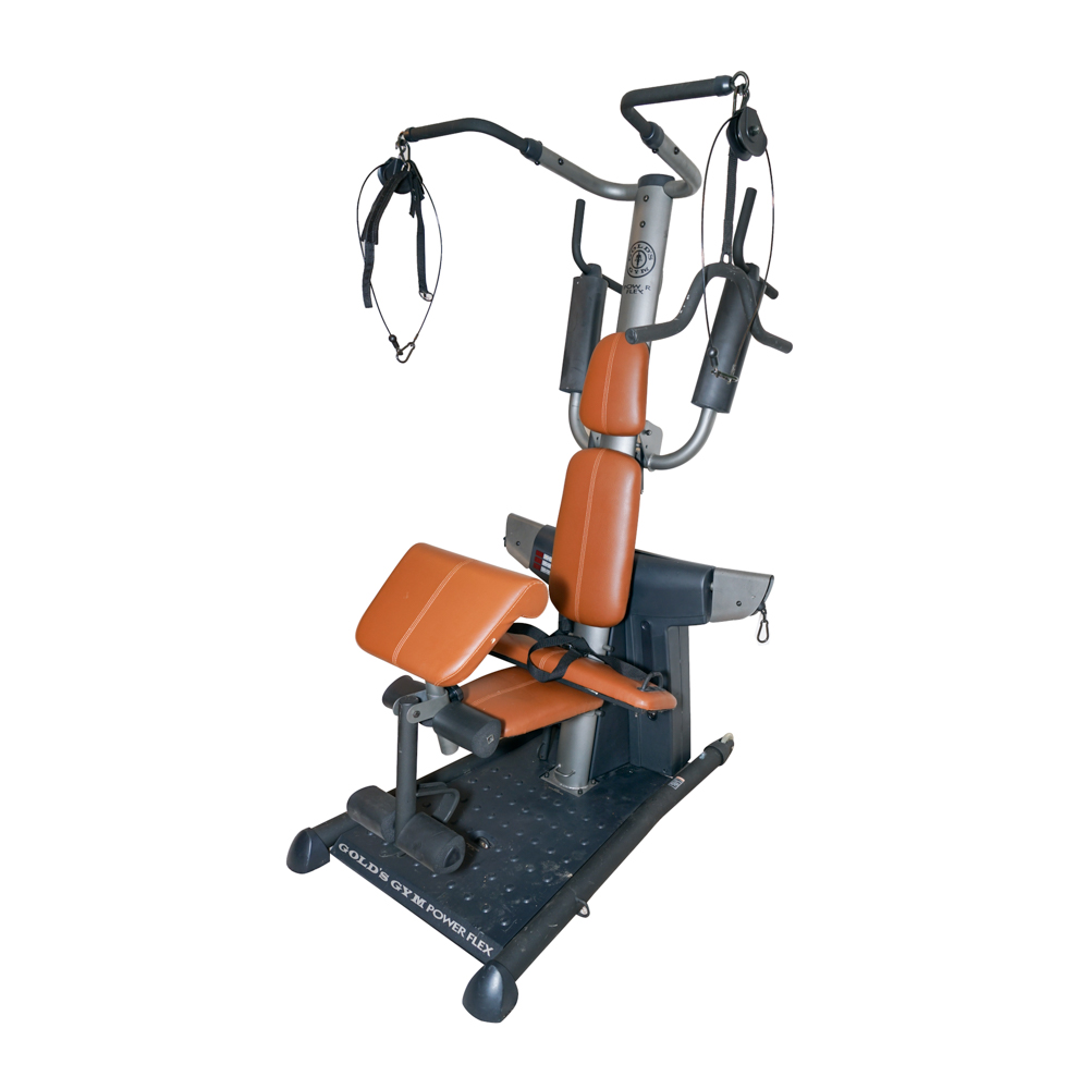 Gold's gym power flex home gym new arrivals