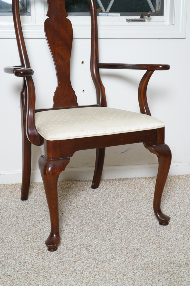 Queen Anne Style Dining Chairs by Hickory Manufacturing Co.