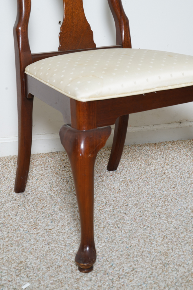 Queen Anne Style Dining Chairs by Hickory Manufacturing Co.