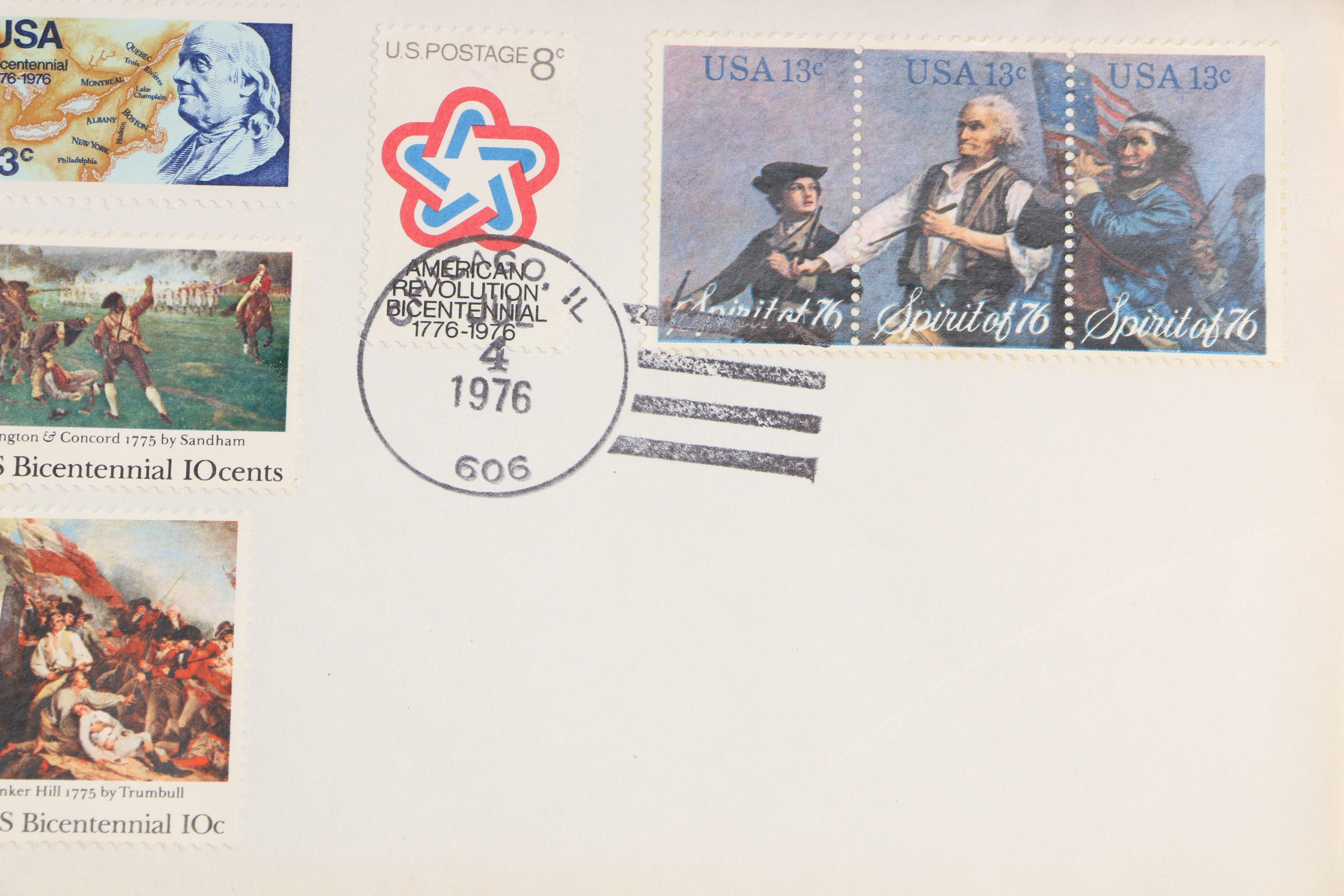 First Day of Issue Commemorative Stamp Cards and Stamps in Albums