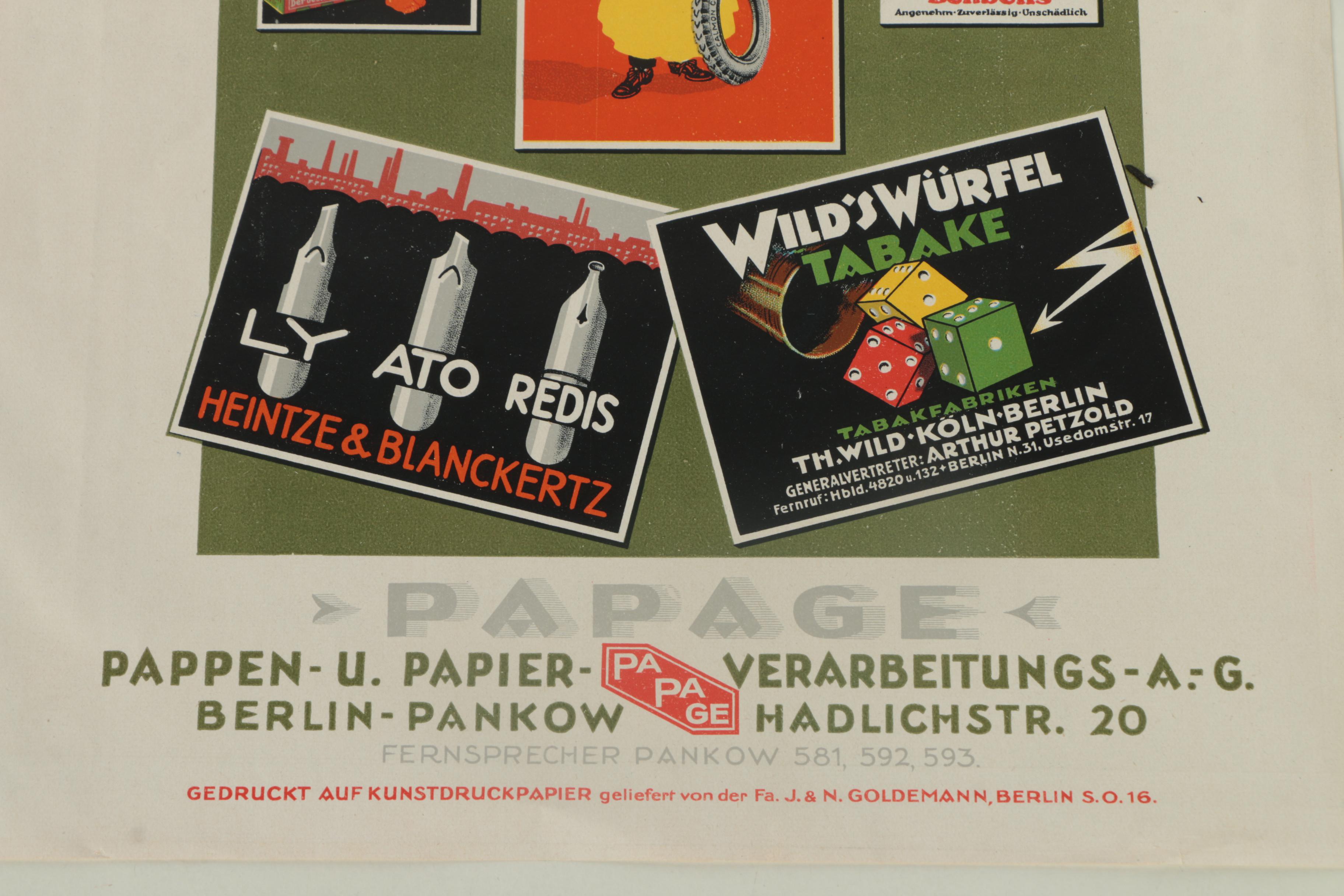 Collection of Loose German Lithograph Prints